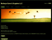 Tablet Screenshot of bullseyegunsllc.com